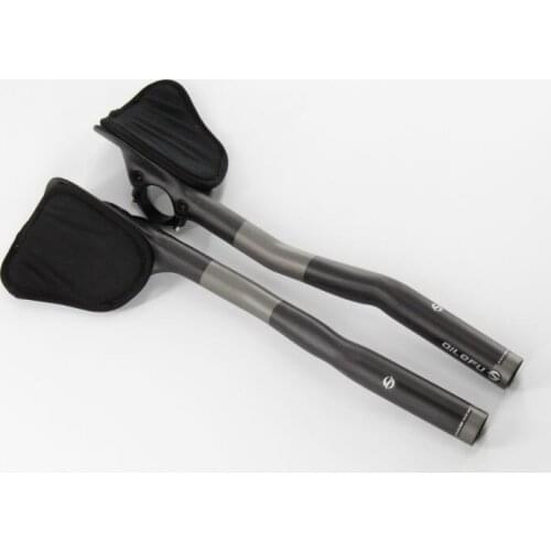 Newest gray QILEFU Road bike Triathlon Time Trial matte 3K UD 12K full carbon bicycle extended TT style rest handlebar Free ship