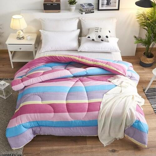 New Autumn Winter Thicken Warm Lamb Wool Quilt Blanket Single Double King Queen Bed Cover Bedding Comforter Home Hotel Duvets