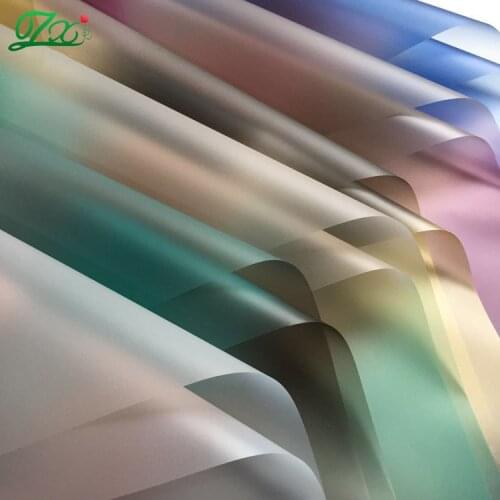 20pcs 58x58cm Valentines Day Flower Shop Korean Waterproof Bouquet Gift Wrapping Paper Wedding Decoration