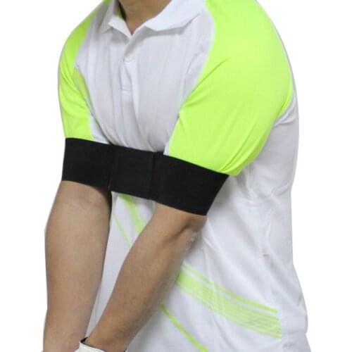 Golf Training Adjustment Belt Arm Posture Motion Correction Belt Black Posture Aids Golf Practice Equipments Accessories