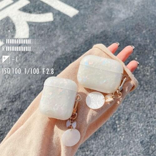 Luxurious Earphone Shell for Apple Airpod 2/1 Cover for Airpod Pro 3 Earphone Case for Airpods Capa Fundas with Cute Keychain