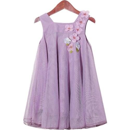 Kids Dresses For Girls Summer Dress 2019 Fashion Floral Princess Dress Girl Party Dress Girls Clothes Vestidos 3 to 12 Years