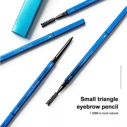 Double Head Brows Pen 24 Hours Long-lasting Tint Shade Make Up Soft Smooth Fashion Eyebrow Pencil and Powder Eyebrows TSLM2