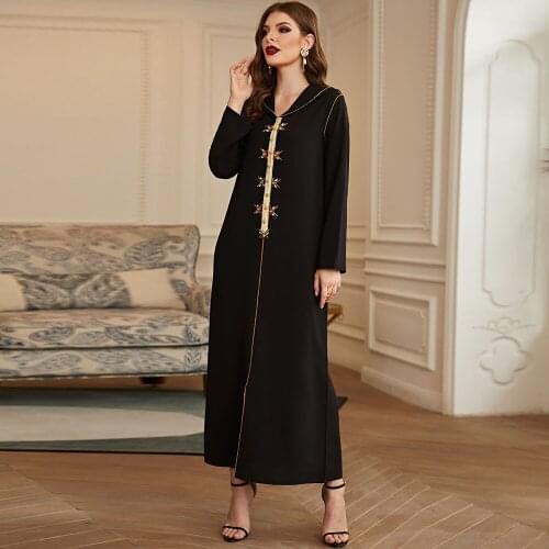 Eid Diamond Abaya Dubai Turkey Hijab Muslim Dress Islamic Clothing African Dresses Women Robe Djellaba Femme Musulman De Mode