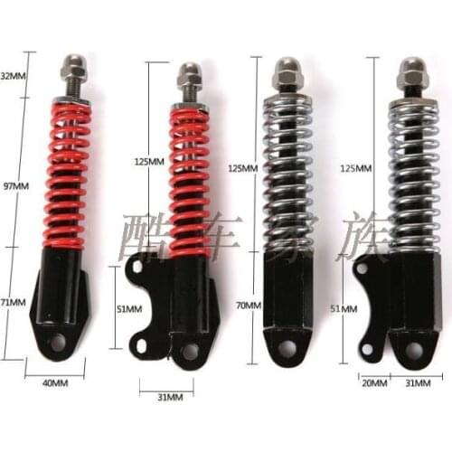 8 10 inches electric skateboards car shock absorber oil hydraulic shock scooter accessories scooter resistance clay suspension