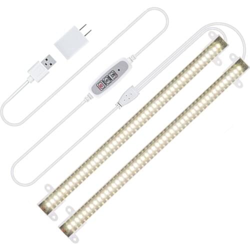 Phytolamp For Plants 20W 40W Indoor Led Grow Light Strips Timer Hydroponic Phyto Lamp Full Spectrum Warm White Growing Light Bar