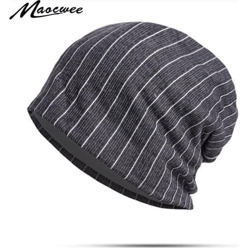 New spring and autumn ladies bean hat mens fashion outdoor sports caps striped three color casual hat