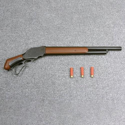 About 13cm Zytoys 1:6 Scale Soldier Military Model Special Forces M1887 Shotgun Fit 12-inch Action Figure Weapon Accessories