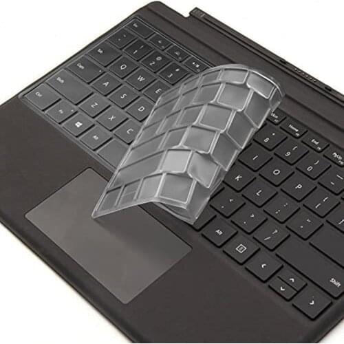 Laptop Keyboard silicone Cover Perfectly fit for Microsoft Surface Pro 4 5 6 7 2017 2018 2019 Ultra Soft-Touch TPU Protector