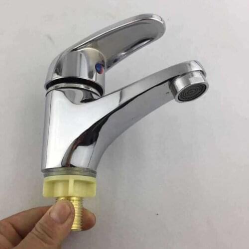Bathroom Faucet, Zinc Alloy Basin Faucet, Deck Installation Sink, Hot And Cold Single Handle Faucet, Corrosion-resistant Faucet