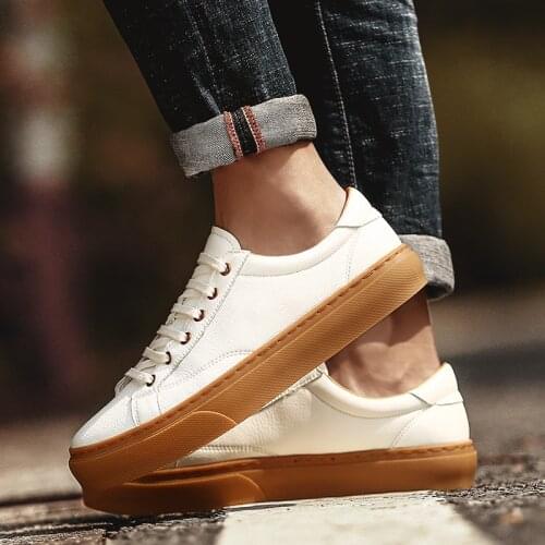 Summer Men Shoe Genuine Leather Casual Shoes Men Classic Lace-Up Winter Spring Office Walking Footwear Flats Ayakkabı Loafers