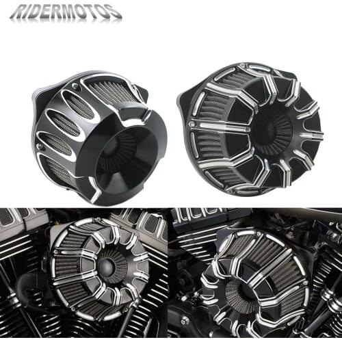 Motorcycle CNC Crafts Air Filter CNC Air Cleaner For Harley Touring Road King Sportster XL Softail Breakout Heritage Dyna Fatboy