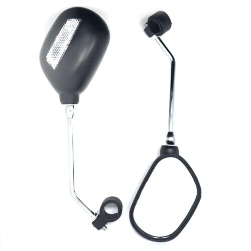 1 Pair Rearview Bicycle Rear Wide Range View Mirror For Cycling Bike Handlebar