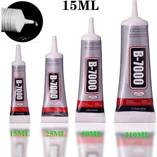 15ml b7000 mobile phone tactile display glue b-7000 glass phone repair point diamond jewelry glue