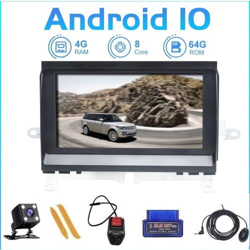 ZLTOOPAI Android 10 Car Multimedia Player Radio For Land Rover Discovery 3 LR3 L319 2004-2009 Stereo GPS Navigation Head Unit