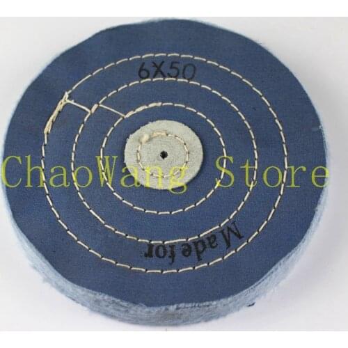 1PC Jewelry Polishing Buffs Cotton Polishing Buffs BlueMuslin Buffs
