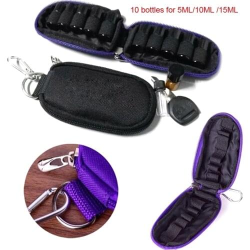 Bottles Essential Oil Storage Bag Essential Oil Case Protect For 5ml Roller Makeup Bag Travel Carrying Essential Oil Like-minded