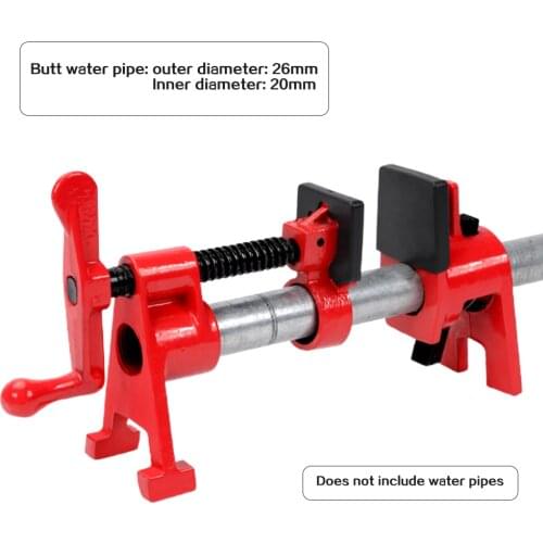 Woodworking Edge Clamp Pipes Clamps Quick Release Durable Suitable For Various Sizes Heavy Duty High Quality 3/4-Inch BPC-H34