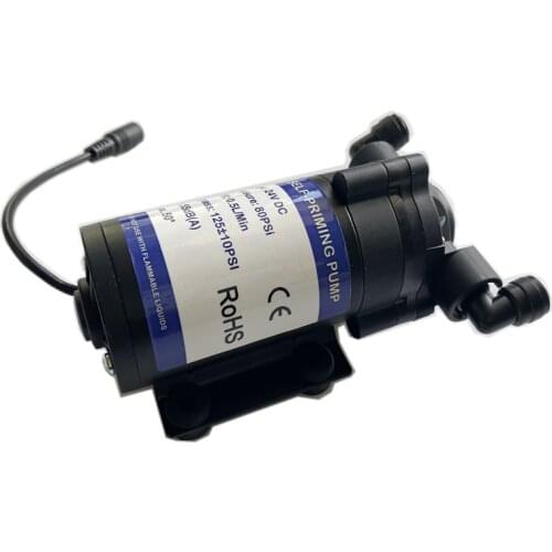 M158 Electric 24V Water Pump Micro Diaphragm Pump Sprayer 0.5L Flow Rate for Patio Garden Misting System & Aeroponic Systems