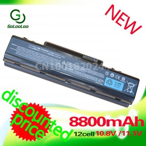 Golooloo 8800MaH battery for Acer AS09A31 AS09A41 AS09A73 AS09A75 AS09A51 AS09A56 AS09A61 AS09A70 AS09A71E525 E625 5732 4732