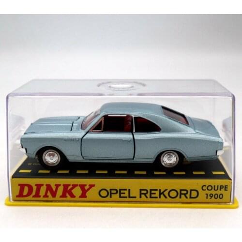 Atlas 1:43 Dinky Toys 1405 Opel Pekord Coupe 1900 Diecast Models Car Collection Auto gift