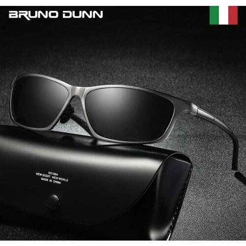 Bruno Dunn sunglasses Men Polarized Brand Design Sun Glases lunette de soleil homme zonnebril mannen oculos de sol masculino