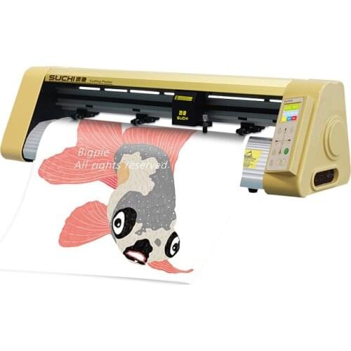 Vinyl sticker cutting plotter 730mm 24" contour cut functioning cheap cutter plotter