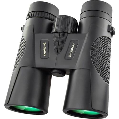 Professional 12X42 HD Hiking Bird Watching High Power BAK4 Roof Prism Binocular Scope Outdoor Travel Camping Hunting Magnificati