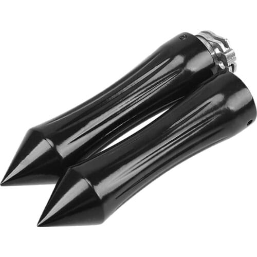 2Pieces Motorcycle Bullet Shape 1" 25mm Hand Grips Motorcycle Accessory Replacements Parts