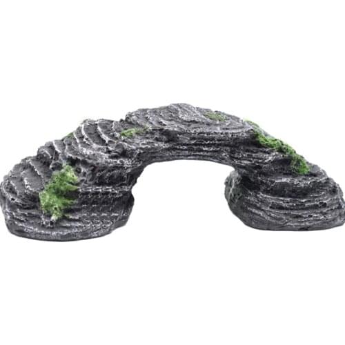 Lizard Tortoise Turtle Dock Basking Platform Island Fish Hide for Aquarium Amphibians Reptile Supplies Terrarium Decor
