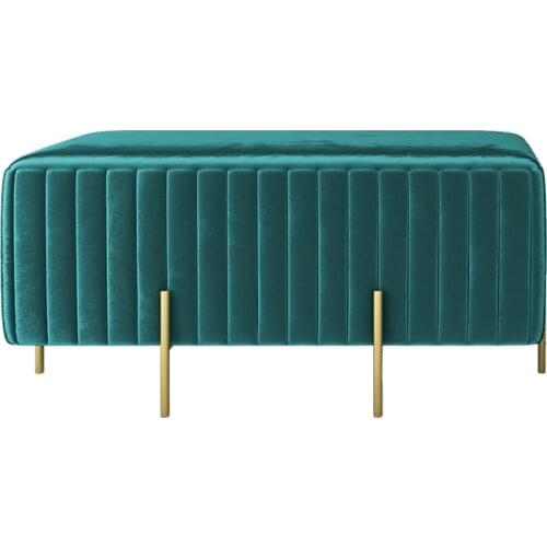 Changing shoes and stools at home, light luxury fitting room stools, cloakroom clothing store sofa stools, shoe wearing stools