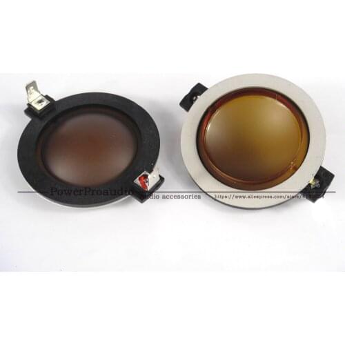 2pcs Replacement neodymium speaker diaphragm DE400 replacement tweeter 44mm voice coil for professional audio