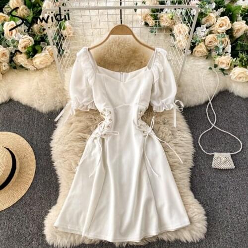 Syiwidii White Summer Dresses