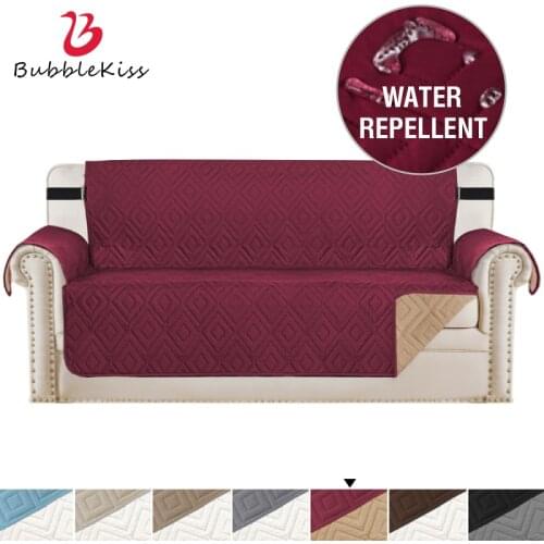Bubble Kiss Water Proof Sofa Cover Adjustable Furniture Protector Couch Covers Universal Home Elastic Slip-Resistant Sofacover