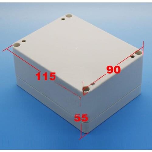 Waterproof Plastic Project Box Instrument Enclosure 115x90x55mm(L*W*H) DIY NEW