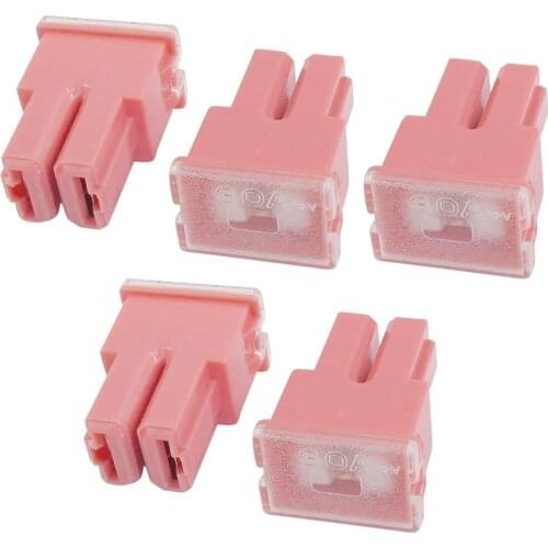 X Autohaux 5 Pcs Female J Case Slow Blow Pal Pacific Auto Link Fuse 30A 32V