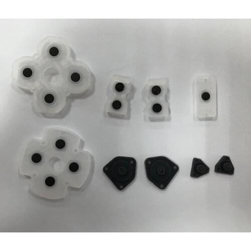 100pcs/lot for replacement for ps4 game pad controller button rubber set