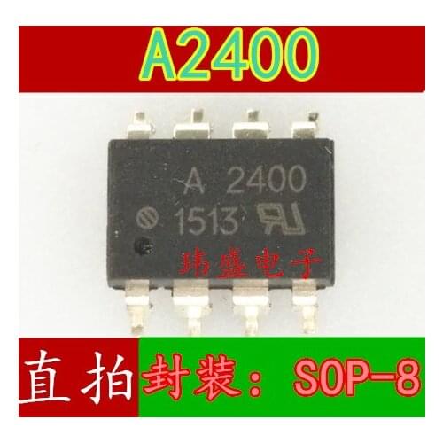 10pcs A2400 HCPL-2400 SOP-8 ic