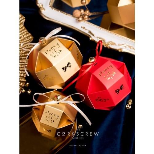 20pcs/lot Wedding exquisite ball for wedding candy box birthday full moon Festival Happy al-Fitr Eid Event Party Supplies