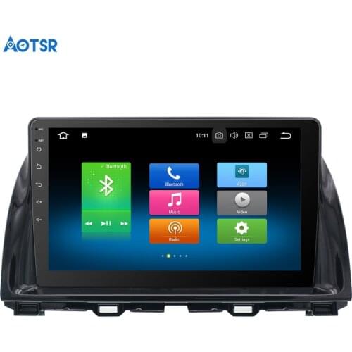 Aotsr Android 8.0 GPS Navigation Car DVD Player for Mazda CX-5 2013-2015 Satnav Head unit Multimedia radio tape recorder IPS