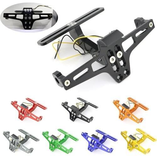 For DUCATI Monster Hypermotard 796 821 939 Multistrada 1200 Scrambler 800 License Plate Holder Rear Tail Tidy Fender Eliminator