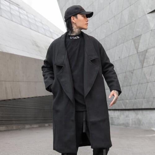 MIXCUBIC Mens Wool Coats