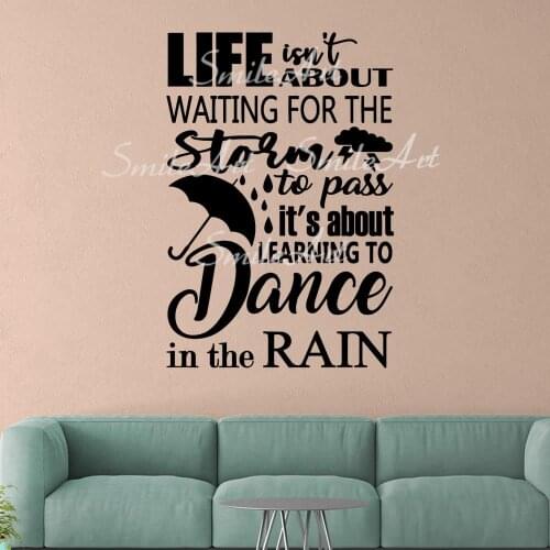 New Design Sentence Art Sticker Waterproof Wall Stickers For Living Room Bedroom Background Wall Art Decal Drop Shipping