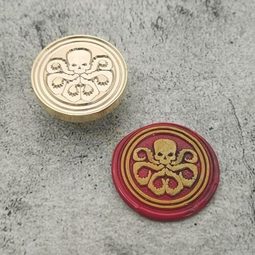 Octopus wax seal stamp,Envelope seal DIY sealing wax stamp vintage custom design stamps sea animal seal