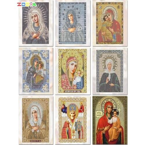 5D Diamond Painting Cross Stitch Religion Icon Of Leader Diamond Mosaic True Religious Men Diamond Embroidery Rhinestones 6Zj02