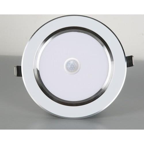 Smart Home Motion Sensor LED Downlight 5W 7W 9W 12W 15W 18W For Hallway Stairs Depot Kids Room Ceiling Lamps MJ1007
