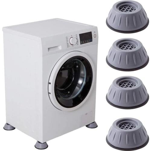 4PCS Universal Anti-Vibration Feet Pads Non-slip Silent Chair Anti-skid Feet Sofa Washing Legs Machine Pads Rubber Furnitur D2V9
