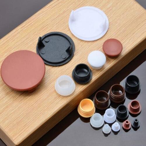 10pcs Plastic decoration furniture cap cupboard cabinet screw hole cover round vents Hardware accessories