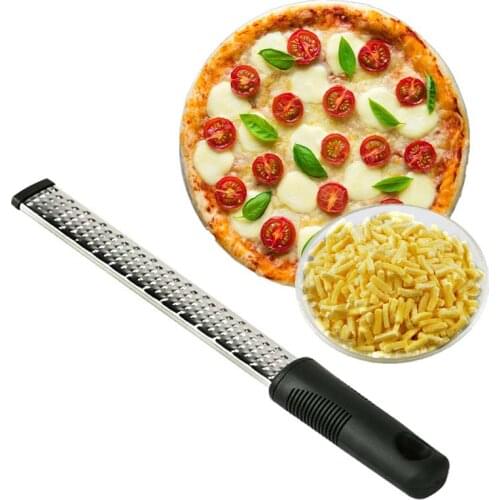 12 Inch Multifunctional Rectangle Stainless Steel Cheese Grater Tools Chocolate Lemon Zester Fruit Peeler Kitchen Gadgets FBE3