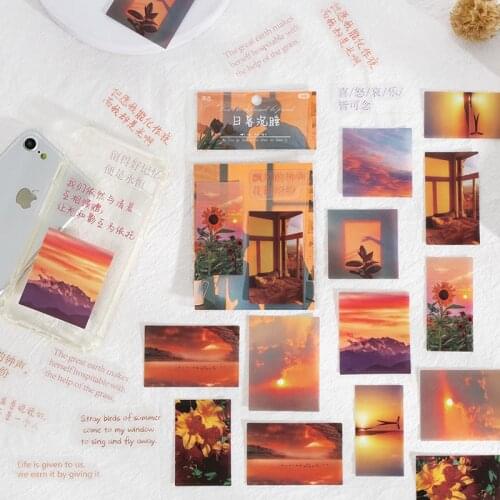 6packs/LOT Jisilu series stationery sticker Creative decoration DIY PET sticker